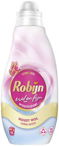 Robijn vloeibaar wol & fijnwasmiddel - 18 wasbeurten