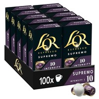 L'OR Espresso Supremo Nespresso cups - 100 stuks