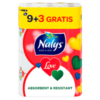 Nalys Love keukenpapier - 12 rollen
