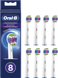 Oral-B 3D White opzetborstels - 8 stuks