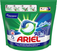 Ariel All in 1 Mountain Spring wascapsules - 65 wasbeurten