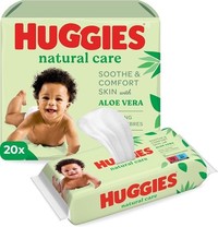 Huggies Natural Care babydoekjes - 1120 stuks