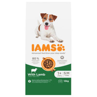 IAMS Adult Small & Medium Breed hondenbrokken met lam - 24 kg