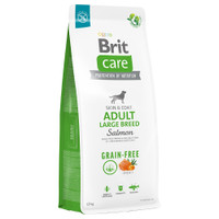 Brit Care Graanvrij hondenbrokken voor volwassen grote rassen, Zalm & Aardappel - 24 kg