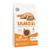 IAMS Kitten Junior kattenbrokken - 3 kg