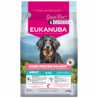 Eukanuba Daily Care Mono Protein Special Care adult met zalm hondenbrokken - 2,3 kg