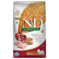 Farmina N&D Ancestral Grain Low Grain Mini kip & granaatappel hondenbrokken - 7 kg