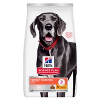 Hill's Science Plan Perfect Digestion hondenbrokken voor volwassen honden van grote rassen - 14 kg