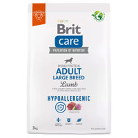 Brit Care Hypoallergeen hondenbrokken voor volwassen grote rassen, lam & rijst - 6 kg