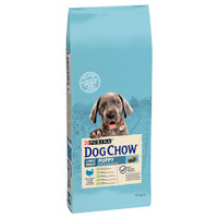 Dog Chow Puppy Large Breed kalkoen hondenbrokken - 28 kg