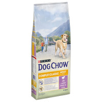 Dog Chow Complet Classic lam hondenbrokken voor volwassen honden - 14 kg