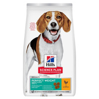 Hill's Science Plan Perfect Weight Medium adult kip hondenbrokken - 12 kg