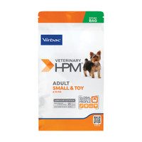 Virbac Veterinary HPM hondenbrokken voor volwassen kleine & toyhonden - 7 kg