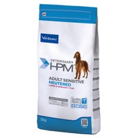 Virbac Veterinary HPM Volwassen Gevoelige Gecastreerde Grote & Middelgrote hondenbrokken - 24 kg