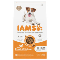 IAMS Adult Small & Medium Breed hondenbrokken met kip - 6 kg