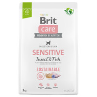 Brit Care Dog Sustainable Sensitive vis & insecten hondenbrokken - 6 kg