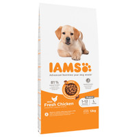 IAMS Puppy Large Breed Kip hondenbrokken - 24 kg