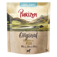 Purizon Puppy Large kip & vis graanvrije hondenbrokken - 1 kg