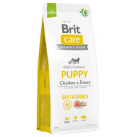Brit Care Dog duurzame puppy hondenbrokken met kip & insecten - 24 kg