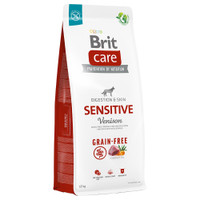 Brit Care Dog graanvrij Sensitive wild & aardappel hondenbrokken voor volwassen - 24 kg