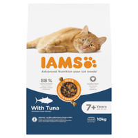 IAMS Advanced Nutrition Senior tonijn kattenbrokken - 10 kg