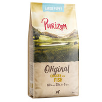 Purizon Puppy Large kip & vis graanvrije hondenbrokken - 24 kg