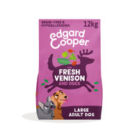 Edgard & Cooper Large volwassen graanvrij wild & eend hondenbrokken - 12 kg