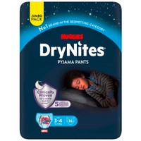 Huggies DryNites nachtluiers jongens 3-5 jaar - 16 stuks