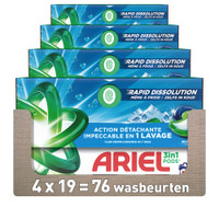 Ariel 3in1 Alpine wascapsules - 76 wasbeurten