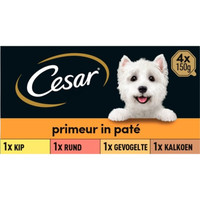 Cesar Primeur adult natvoer voor honden - 600 gram