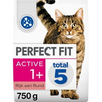 Perfect Fit Active adult rund kattenbrokken - 750 gram