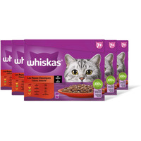 Whiskas 7+ Classic Selectie natvoer voor katten in saus - 5,1 kg