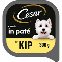 Cesar Classic kip paté natvoer voor volwassen honden - 300 gram