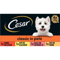 Cesar Classic Gevogelte natvoer voor volwassen honden - 600 gram