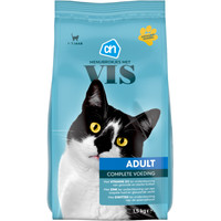 Albert Heijn Brokjes Menubrokjes met vis kattenbrokken voor volwassen katten - 1,5 kg