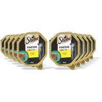 Sheba Finesse Mousse kip natvoer voor volwassen katten - 10 stuks