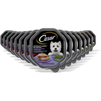 Cesar Primeur in paté lam en kalkoen natvoer voor volwassen honden - 3,375 kg