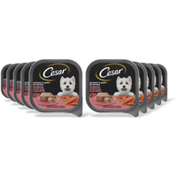 Cesar Primeur in paté kalf en worteltjes, natvoer voor volwassen honden - 1 kg