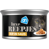 Albert Heijn luxe reepjes kip natvoer voor volwassen katten - 85 gram