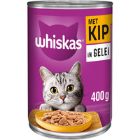 Whiskas Adult kip in gelei natvoer voor katten - 400 gram