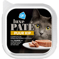 Albert Heijn Paté Luxe kip natvoer voor volwassen katten - 100 gram