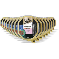 Sheba Finesse Mousse zalm natvoer voor volwassen katten - 225 gram