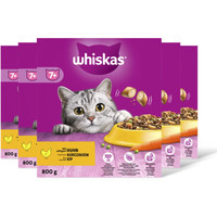 Whiskas 7+ Gevogelte Selectie kip kattenbrokken - 4 kg
