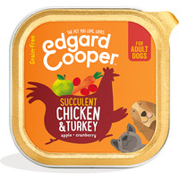 Edgard & Cooper Paté kip & kalkoen natvoer voor volwassen honden - 300 gram