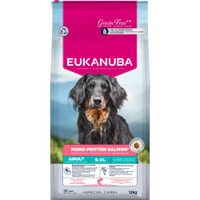 Eukanuba Daily Care Mono Protein Special Care adult zalm hondenbrokken - 12 kg