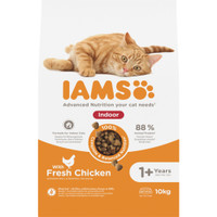 IAMS Indoor Adult kip kattenbrokken - 10 kg