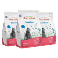 Almo Nature gesteriliseerde zalm kattenbrokken voor volwassen katten - 6 kg