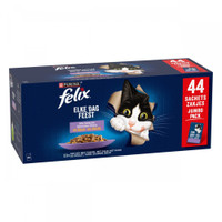 Felix Elke dag feest gelei mixselectie natvoer voor volwassen katten - 3,74 kg