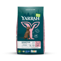 Yarrah Biologisch Sensitive kip & rijst hondenbrokken voor volwassen honden - 2 kg