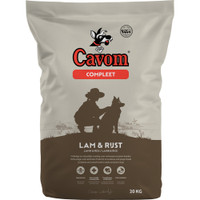Cavom Compleet Lam & Rijst hondenbrokken - 20 kg